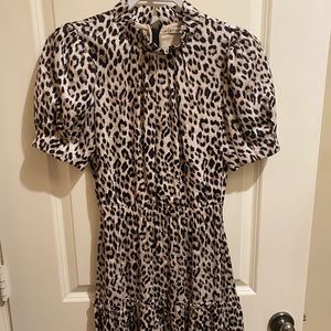 Alice + Olivia Cheetah Print Dress